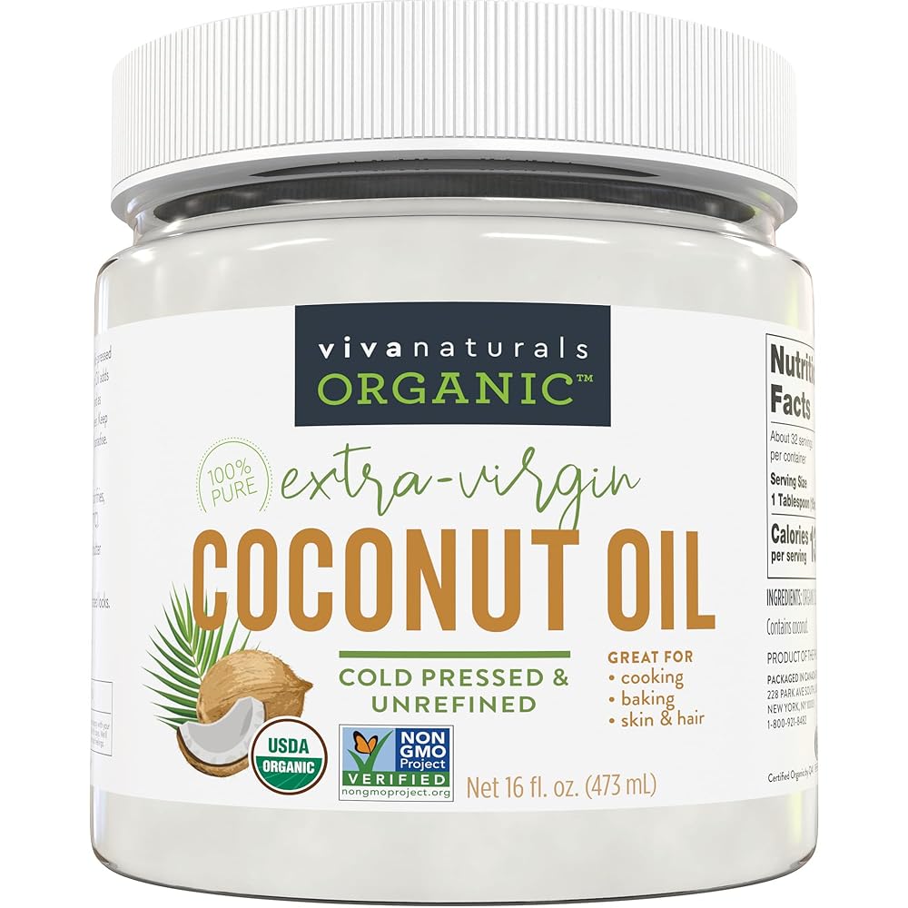 Organic Virgin Coconut Oil, 16 oz