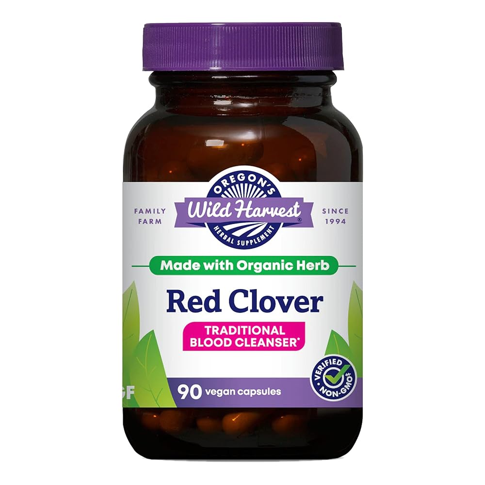 OWH Red Clover Capsules, 90 count
