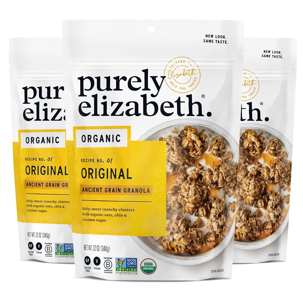 Purely Elizabeth Original Granola, 3-Pack