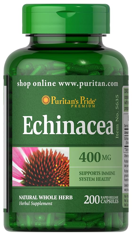 Puritan’s Pride Echinacea 400 mg,...