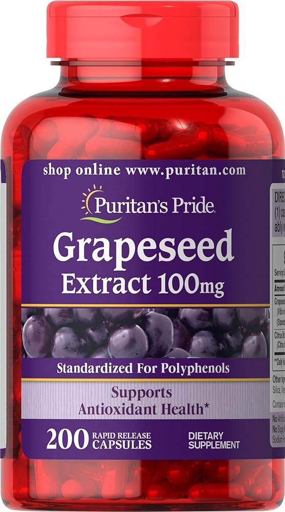 Puritan’s Pride Grapeseed Extract...