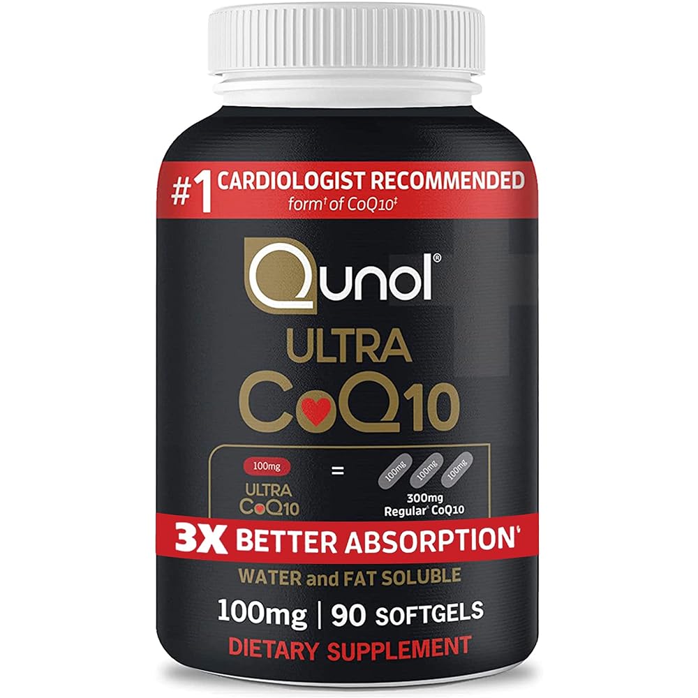 Qunol Ultra CoQ10 Softgels – Hear...