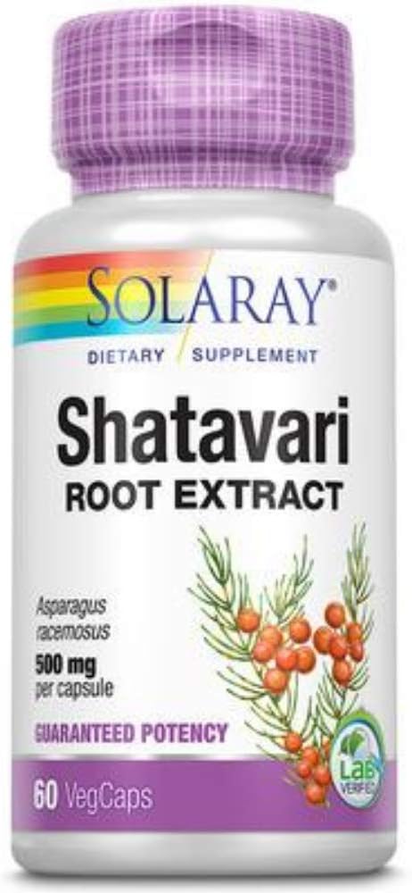 SOLARAY Shatavari Root Extract Capsules...