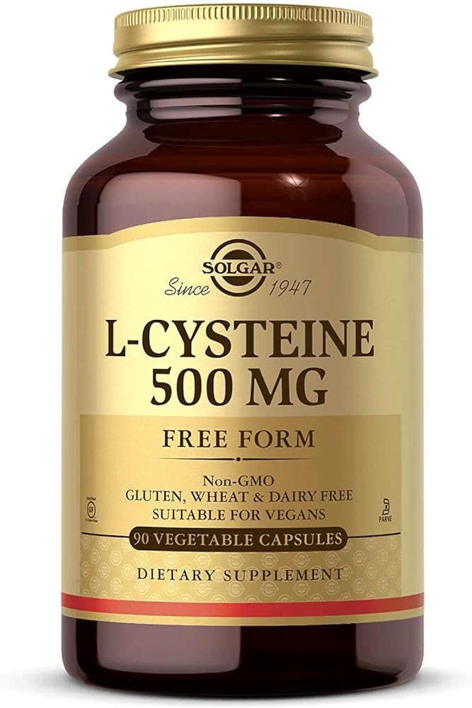 Solgar L-Cysteine 500mg Capsules –...