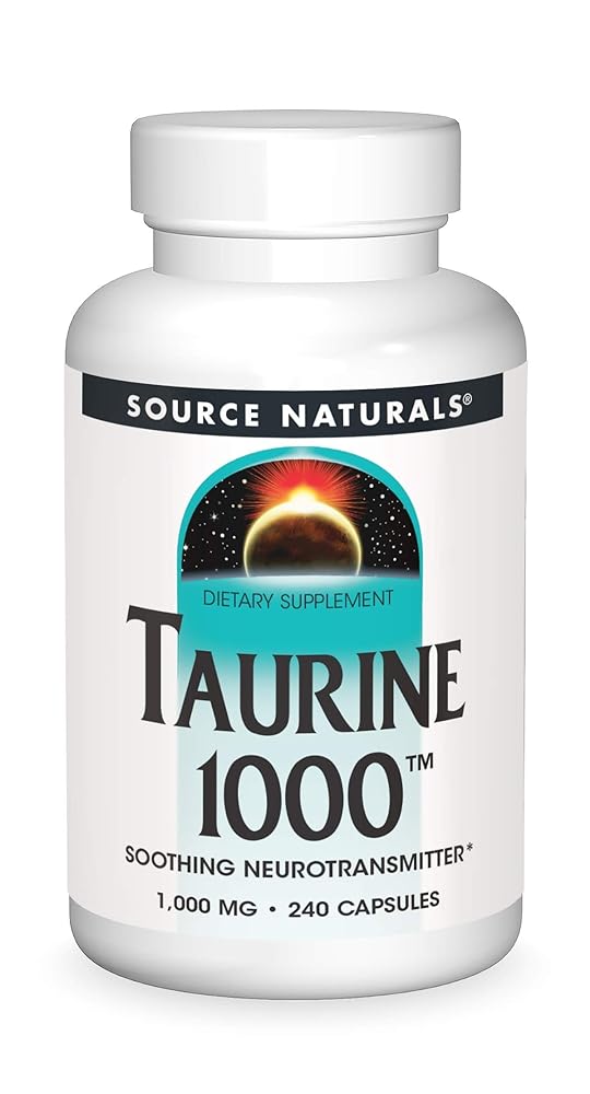Source Naturals Taurine 1000mg Capsules