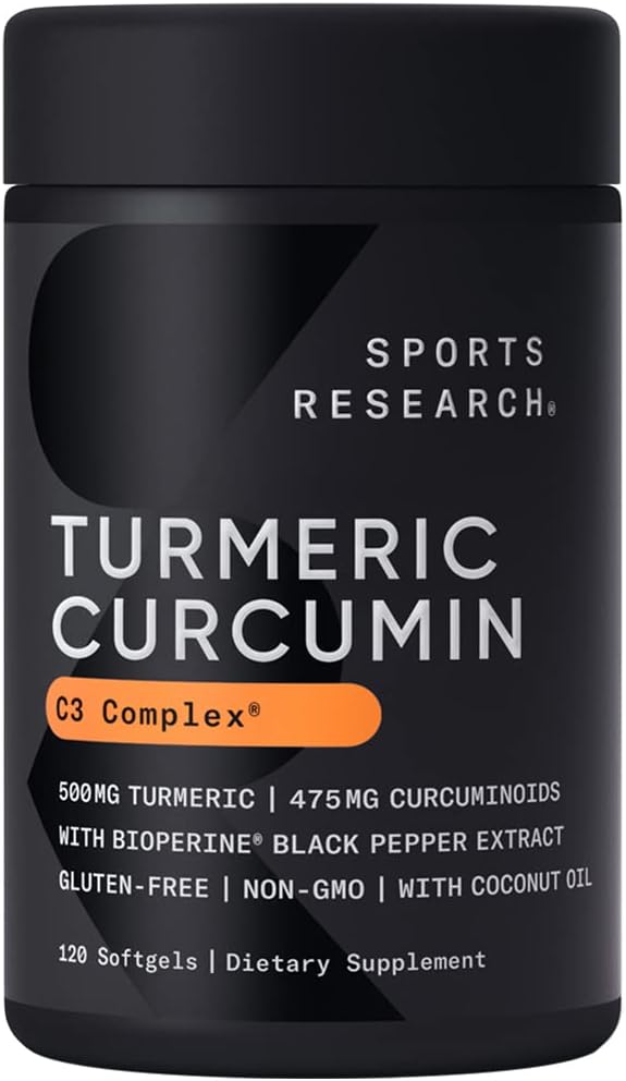 Sports Research Turmeric Curcumin C3 Co...