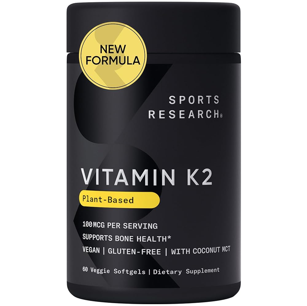 Sports Research Vitamin K2 MK-7 Softgels