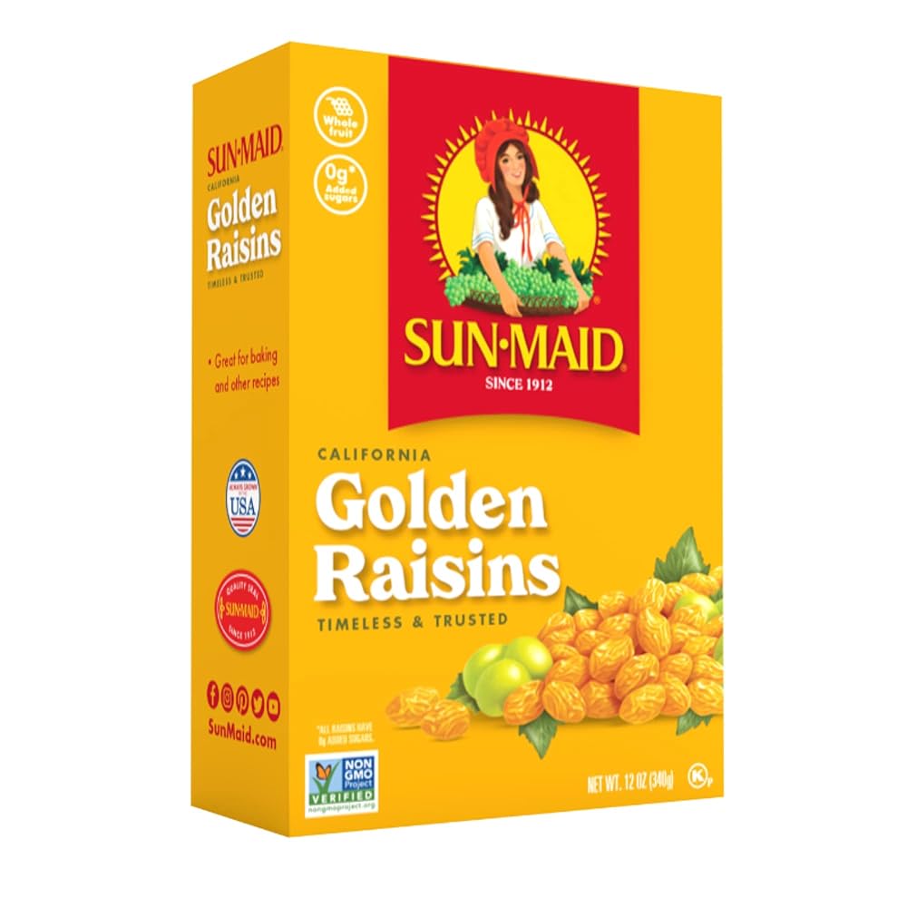 Sun-Maid Golden Raisins – 12 oz Box