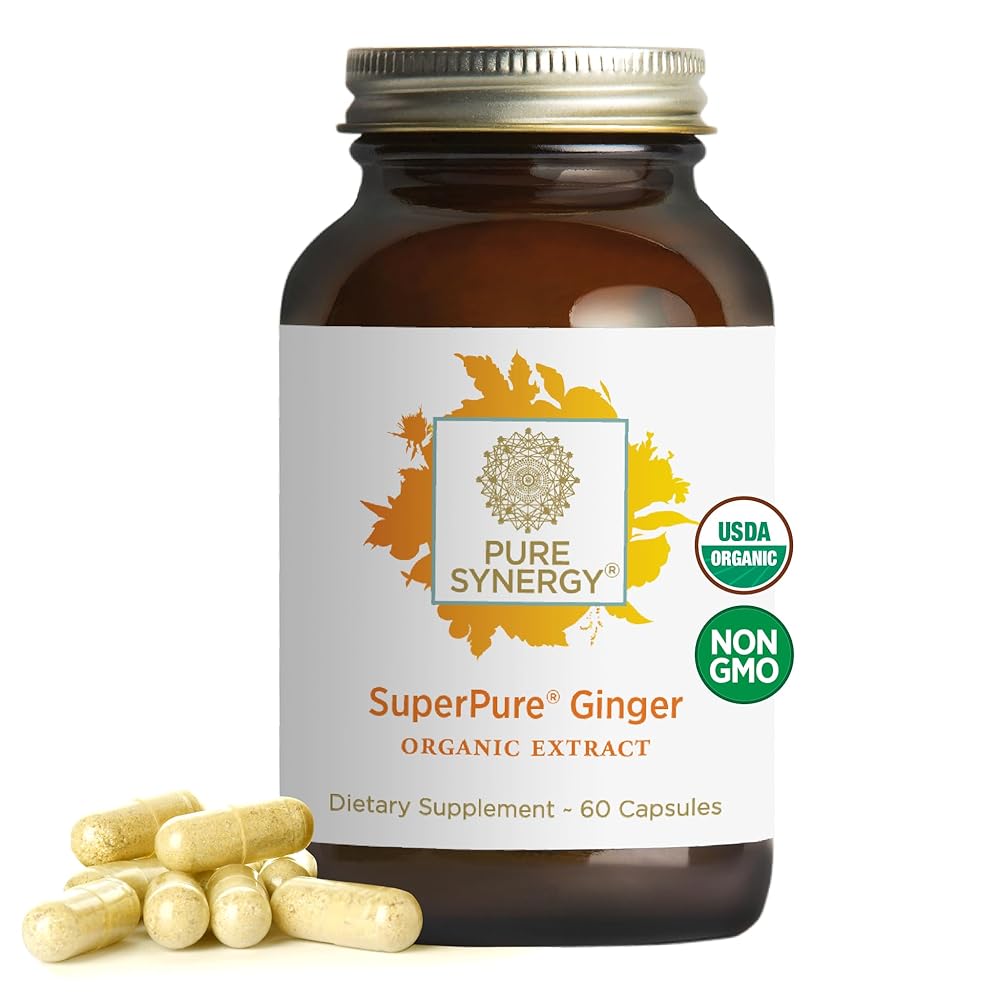 SuperPure Ginger Extract Capsules by PU...