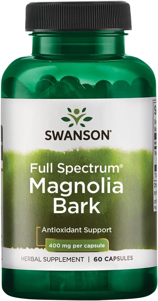 Swanson Magnolia Bark Antioxidant 60 Ca...
