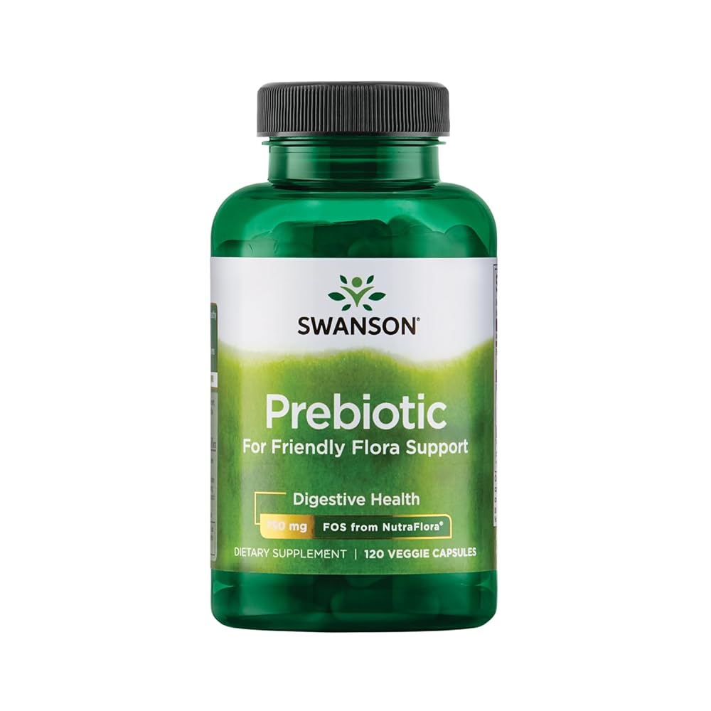 Swanson Prebiotic Capsules – Gut ...
