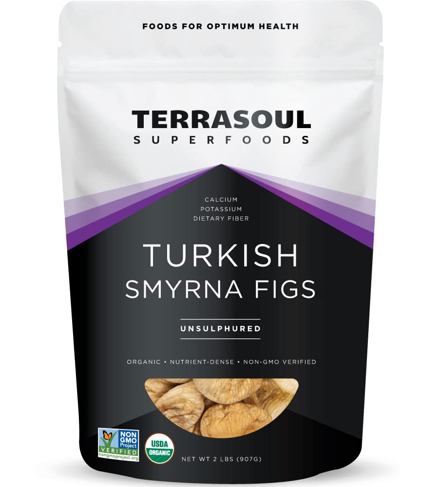 Terrasoul Organic Smyrna Turkish Figs, ...