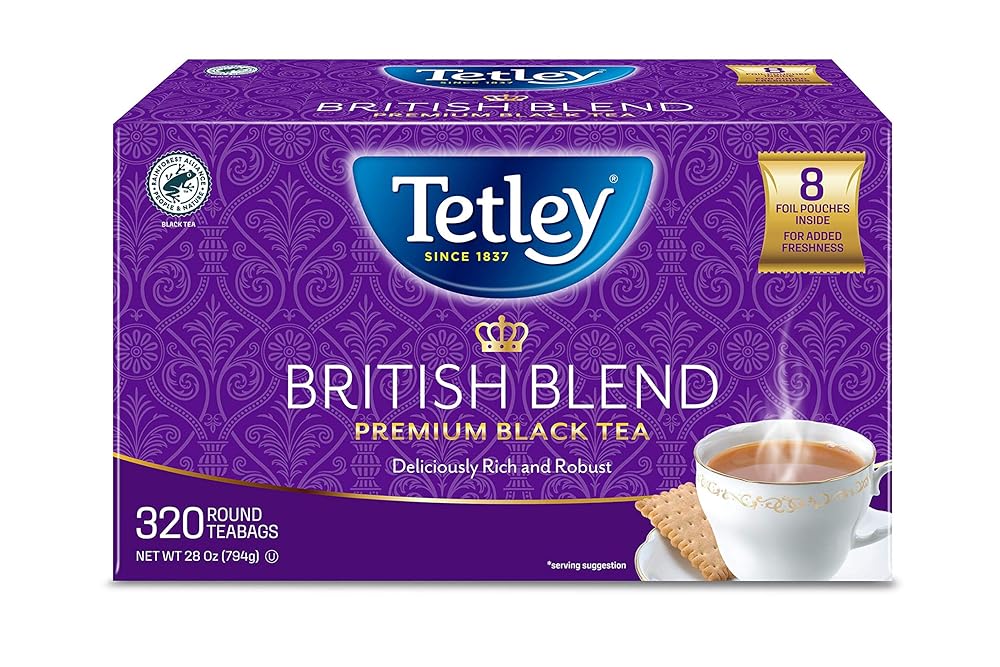 Tetley British Blend Black Tea, 320 Bags