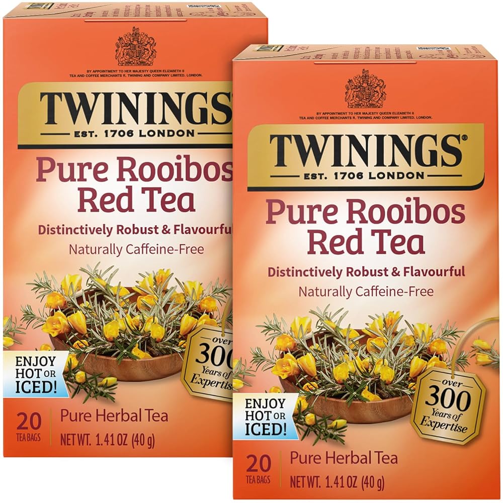 Twinings Rooibos Red Tea, Herbal Tea Bags