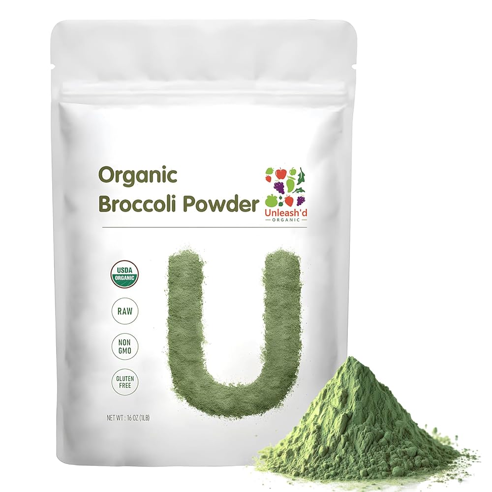 UNLEASH’D ORGANIC Broccoli Powder...
