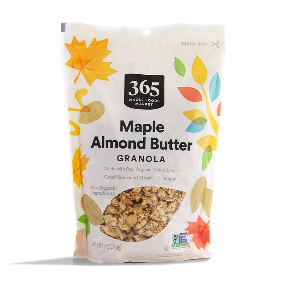 Whole Foods Maple Almond Granola Bag