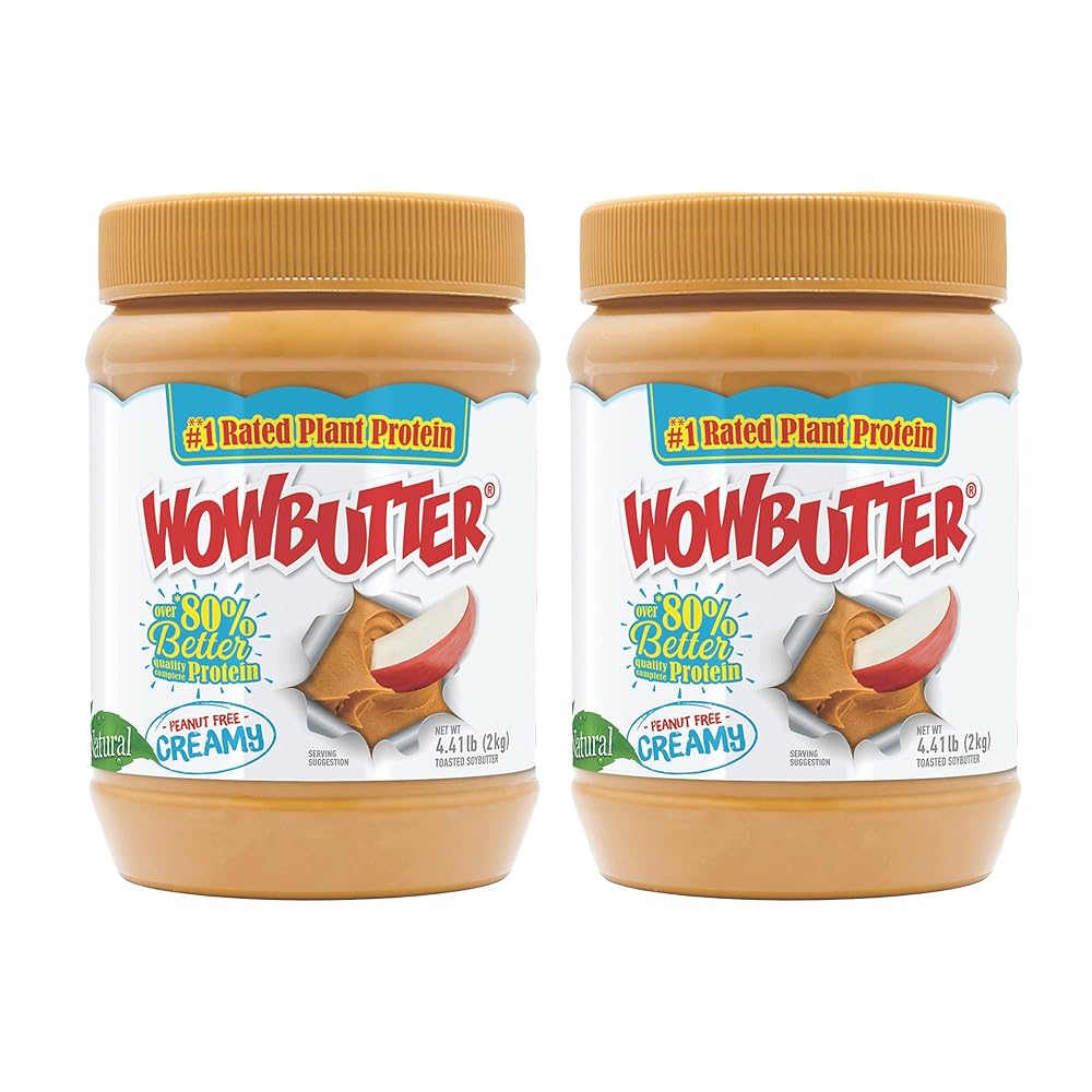Wowbutter Creamy Peanut-Free 4.4lb Jars