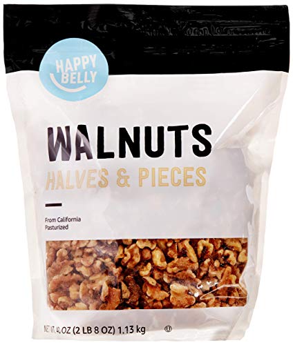 Happy Belly California Walnuts Halves a...