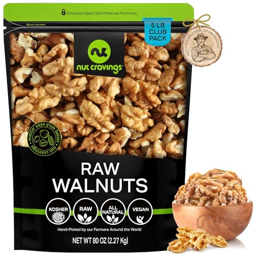Nut Cravings Raw Walnuts Halves & ...