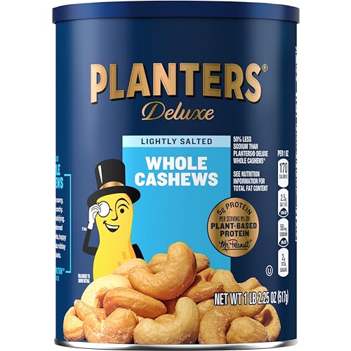 Planters Lightly Salted Deluxe Whole Ca...
