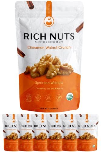 Rich Nuts Cinnamon Walnut Crunch Gourme...