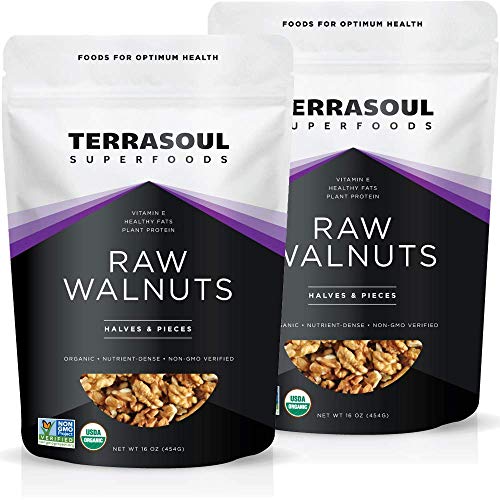 Terrasoul Superfoods Organic Raw Walnuts