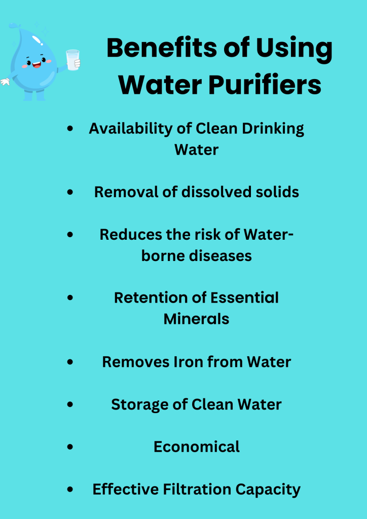 Benefits of Using Water Purifiers