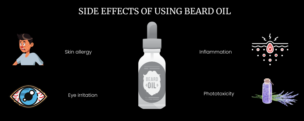 side effect of beard oils